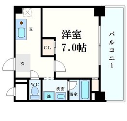 インペリアル靭本町の物件間取画像